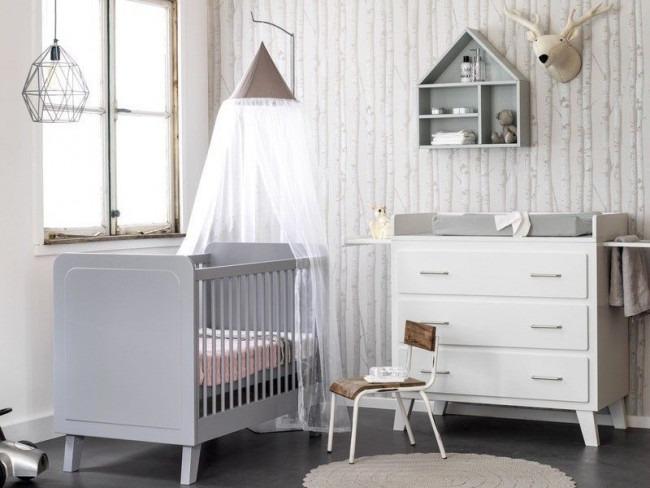 Coming kids ledikant incl matras, Ophalen, Gebruikt, Ledikant