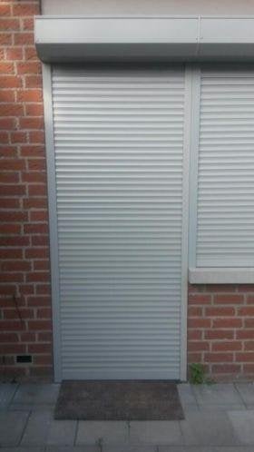 Rolluik voor deur 103 cm breed x 282 cm hoog, Doe-het-zelf en Verbouw, Ophalen, Gebruikt, 100 tot 150 cm, 200 cm of meer