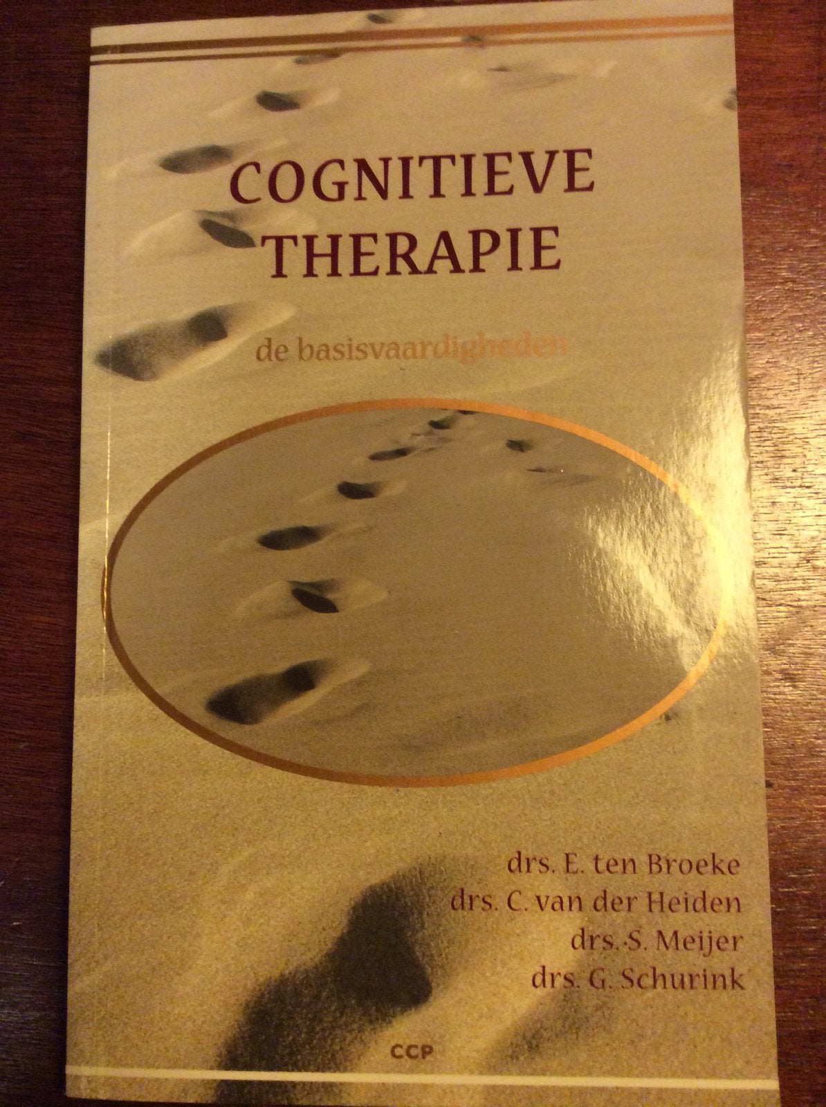 Ten Broeke, Cognitive therapie, basisvaardigheden + CD-R., Ophalen of Verzenden, Zo goed als nieuw, Klinische psychologie