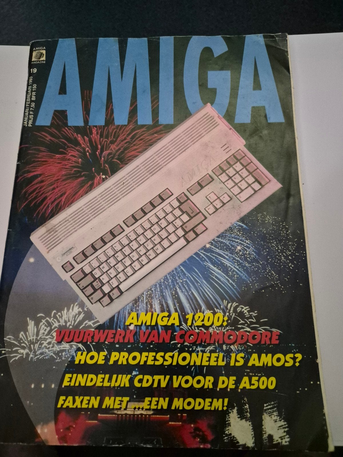 Amiga Magazine 19 - Januari/Februari 1993, Ophalen of Verzenden, Gelezen, Overige typen