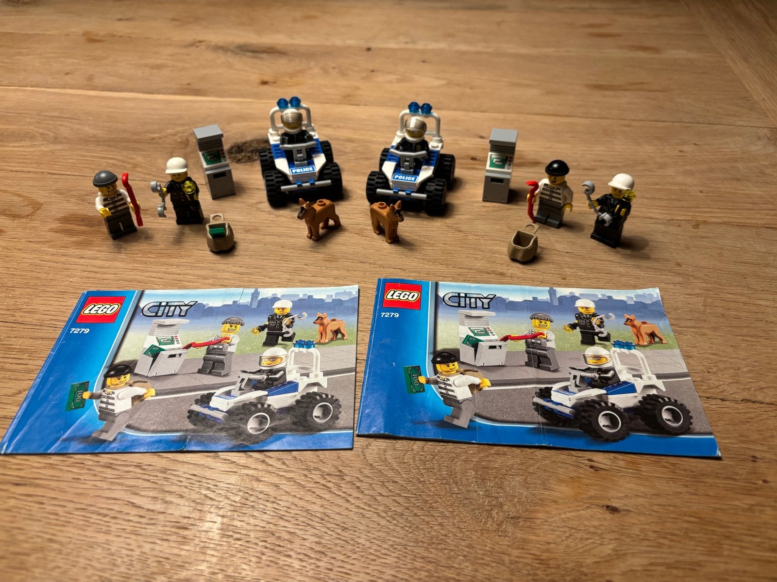 Lego City 7279 Politie Achtervolging - Complete set, Lego, Ophalen of Verzenden, Inclusief instructies, Complete set