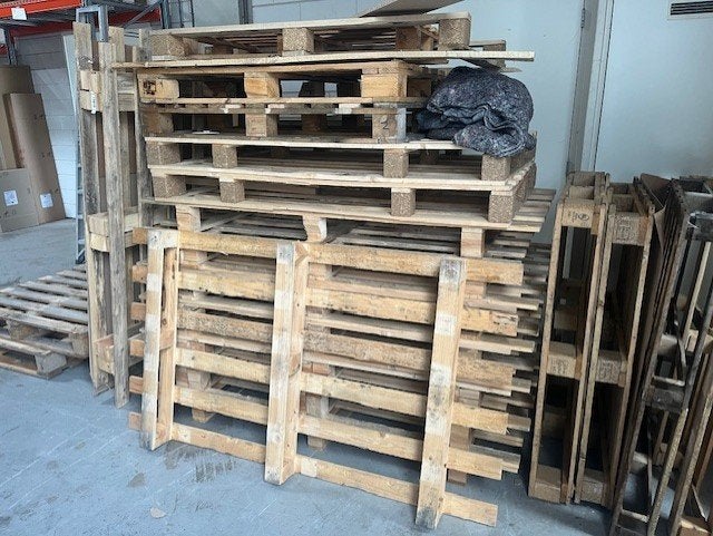 Houten Pallets gratis af te halen, Ophalen, Gebruikt, 100 cm of meer, 60 cm of meer