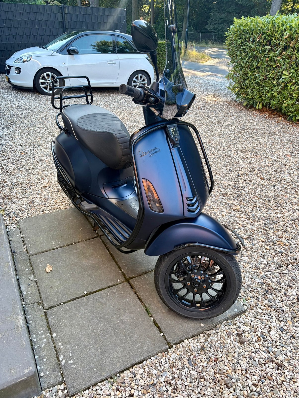 Vespa Sprint 2018 - Opaco Blue - 19.000 KM, Ophalen, Gebruikt, Vespa S, Benzine