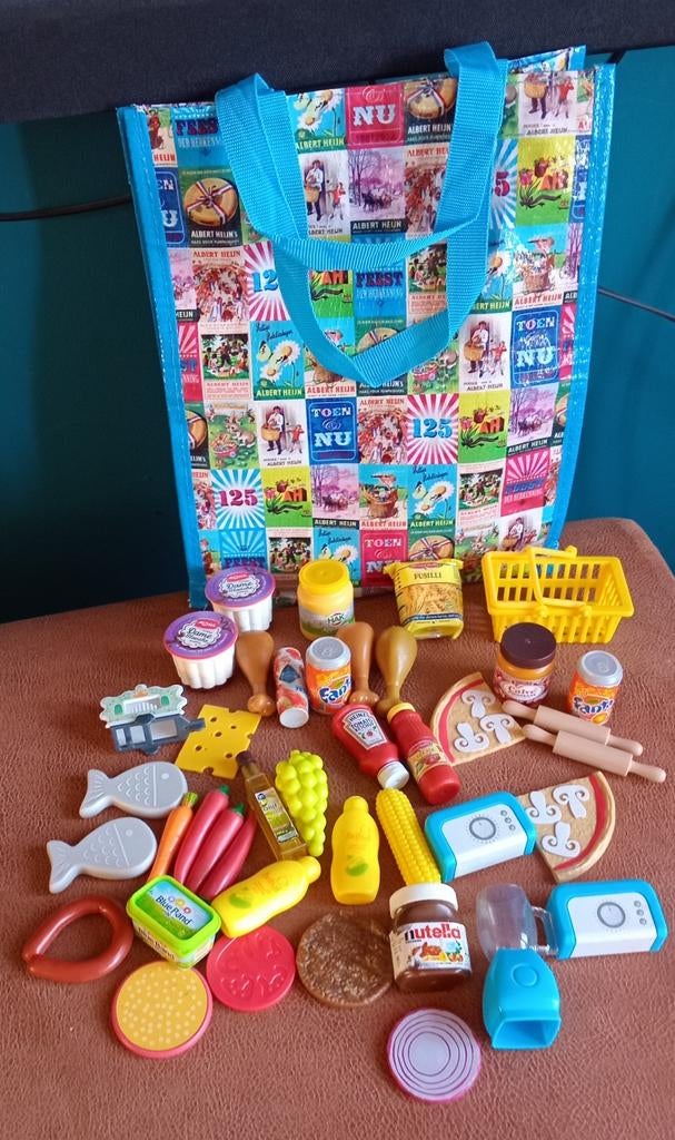 AH boodschappen mini's met winkelmandje en bigshopper, Verzamelen, Supermarktacties, Albert Heijn, Ophalen of Verzenden