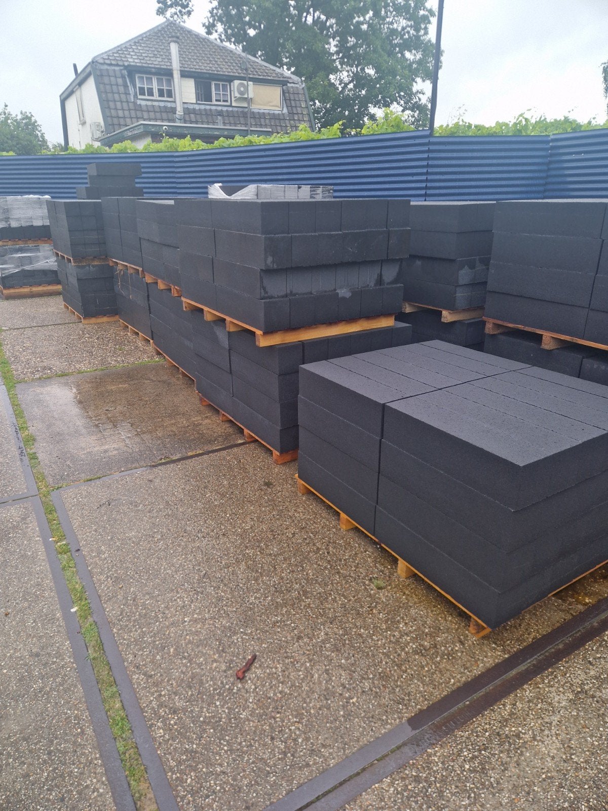 15x15x60 zwart  linea/wallblock /muurblok, Blok, Nieuw, Ophalen of Verzenden, Minder dan 25 cm
