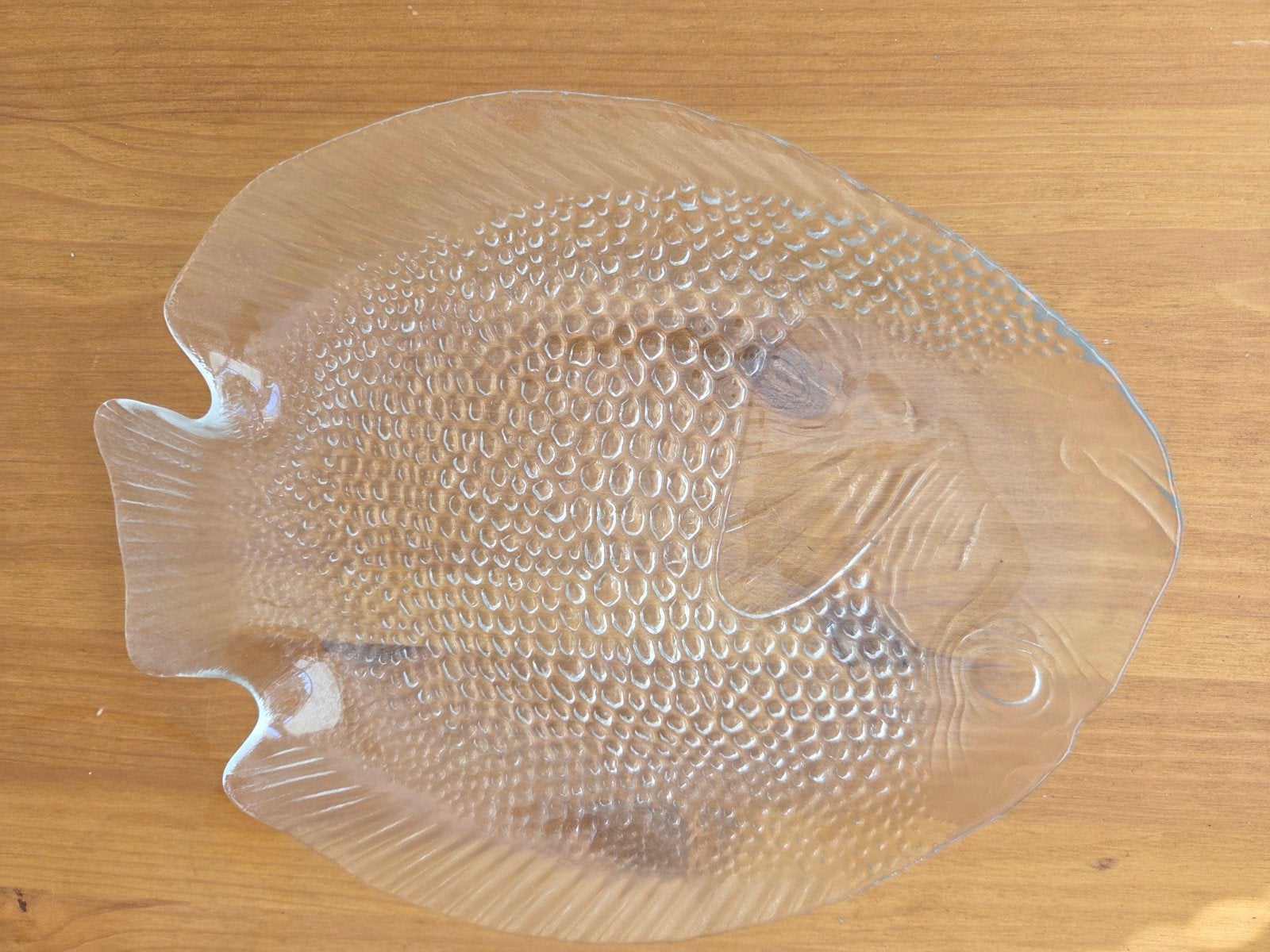 2 glazen schalen in visvorm, Schaal, Ophalen of Verzenden, Ovaal, Glas