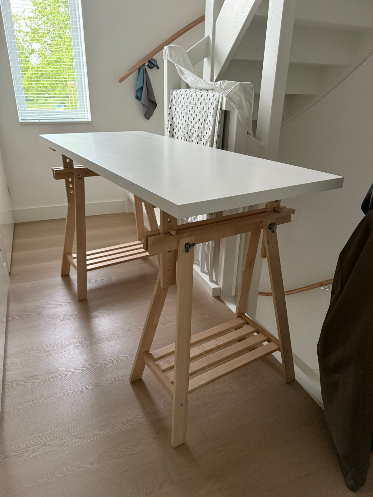 Ikea bureau, Ophalen, Nieuw, IKEA, Wit