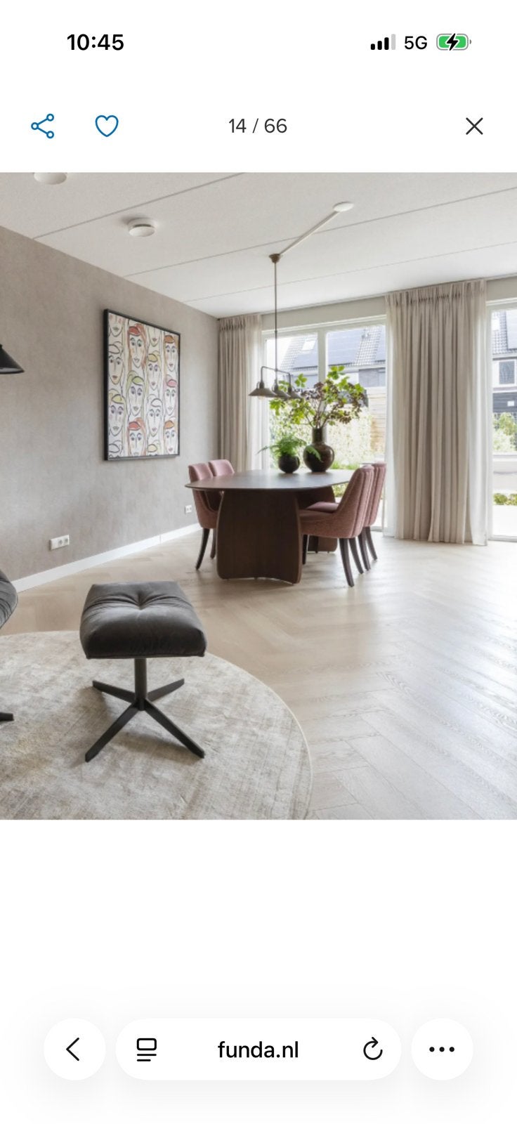 Ecri living vaas groot, Huis en Inrichting, Ophalen, Zo goed als nieuw, Overige kleuren, 45 cm