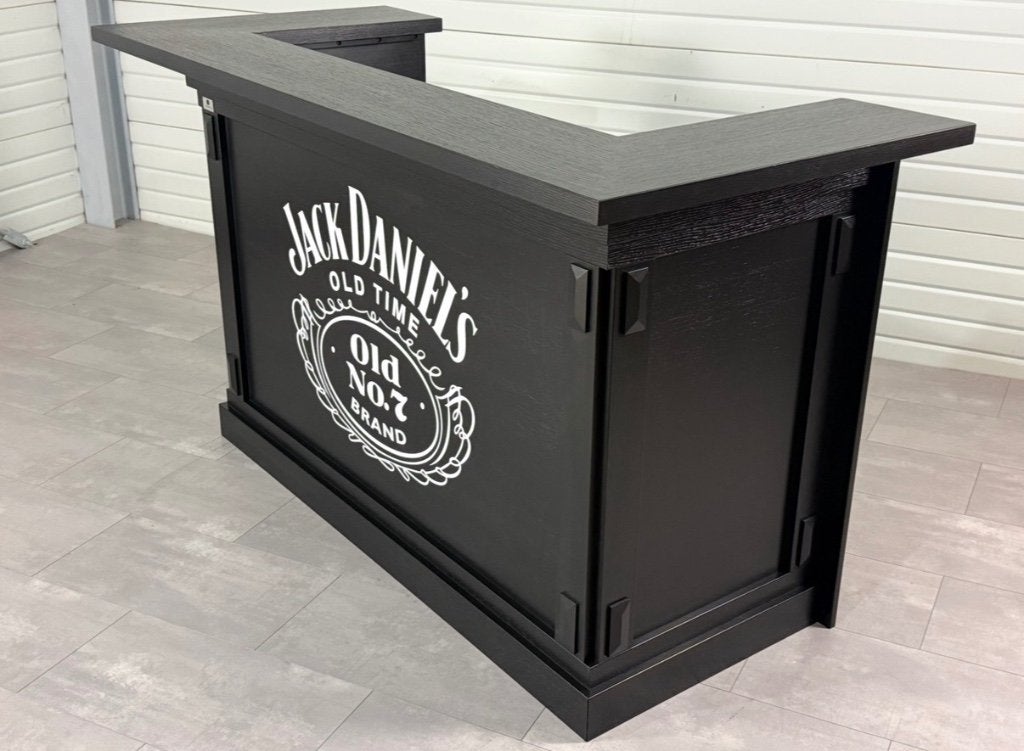Mancave bar / Bar toog / Bar 2,00 m / Huisbar / Horeca bar, Ophalen, Info@123barren.nl, Nieuw, Open Einde 12, Musselkanaal