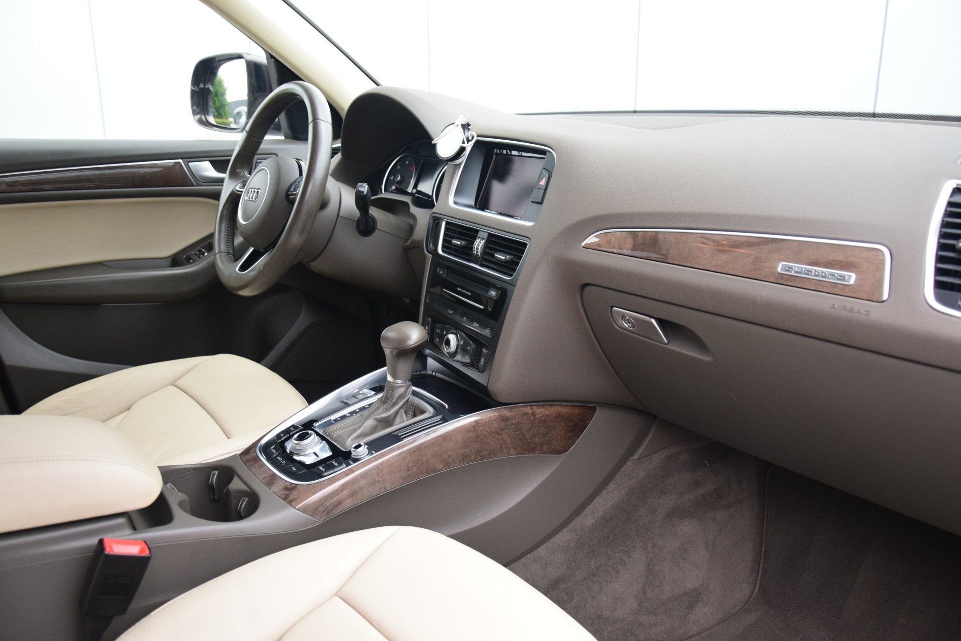 Audi Q5 3.0 TDI quattro Pro Line Plus Leer/Verwarmd Standkac, Auto's, Audi, Automaat, Gebruikt, Bedrijf, Diesel