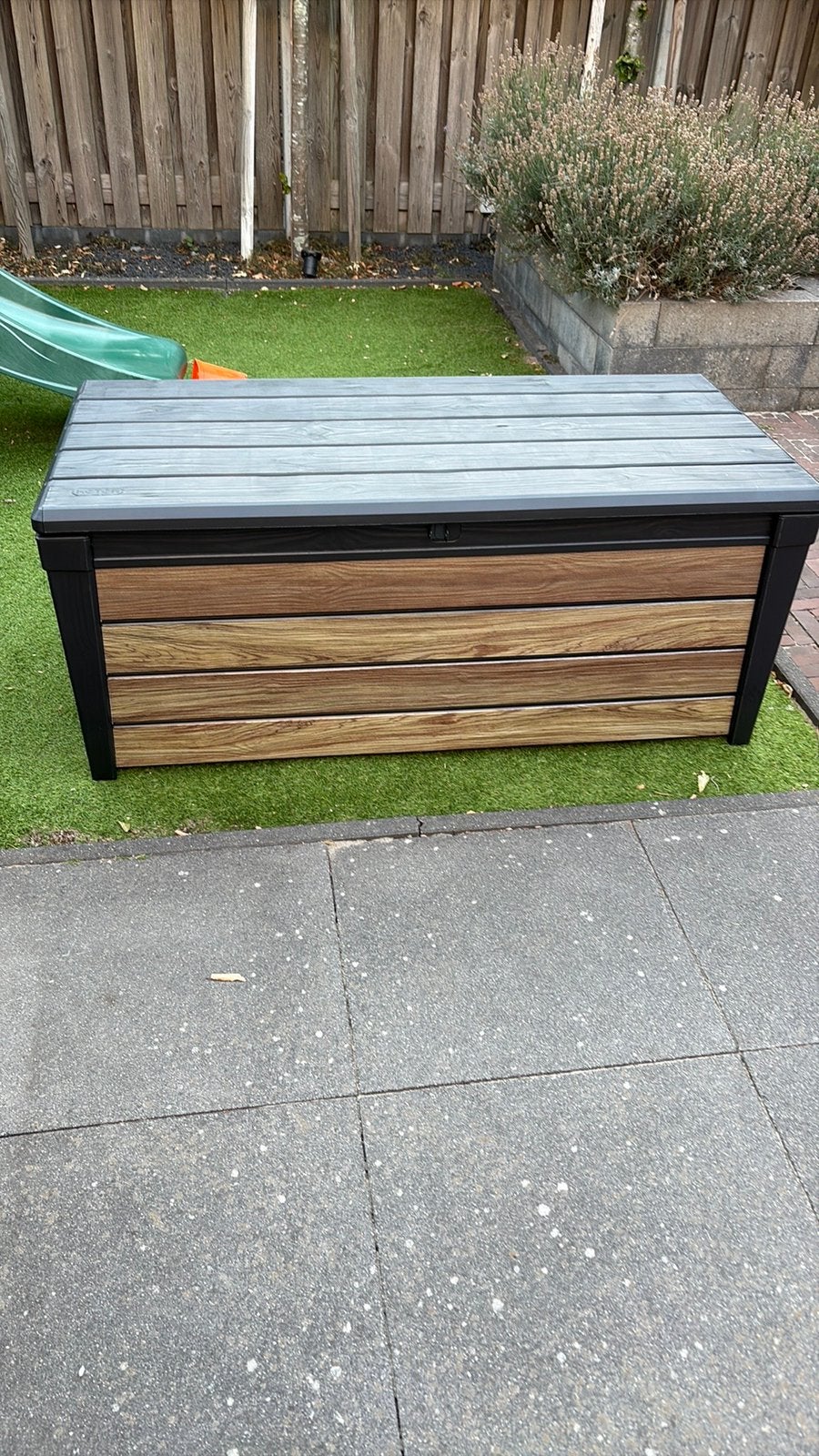 Keter kussenbox Signature bruin 145 x 70 x 60 cm (nieuw), Ophalen, Nieuw, Kunststof, Overige typen