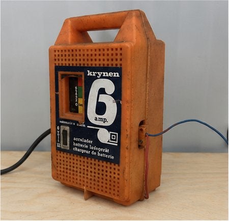 Vintage Krynen 6A acculader 612V – automat. batterijlader, ., Gebruikt, ., .