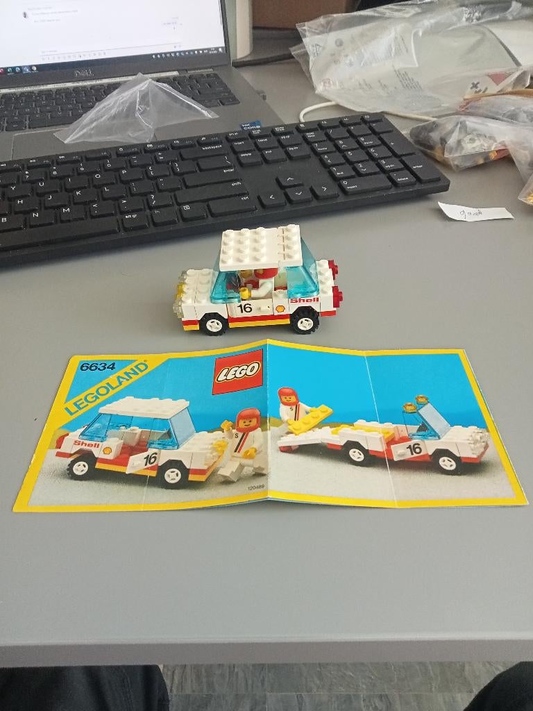 Lego Town Classic Town Race 6634 Stock Car, Ophalen of Verzenden, Zo goed als nieuw, Complete set, Lego