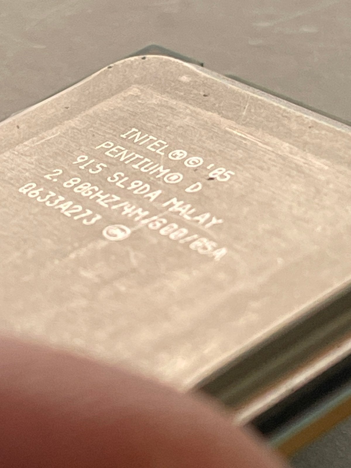 Intel pentium D, Ophalen of Verzenden, Refurbished, Overige, Minder dan 2 Ghz