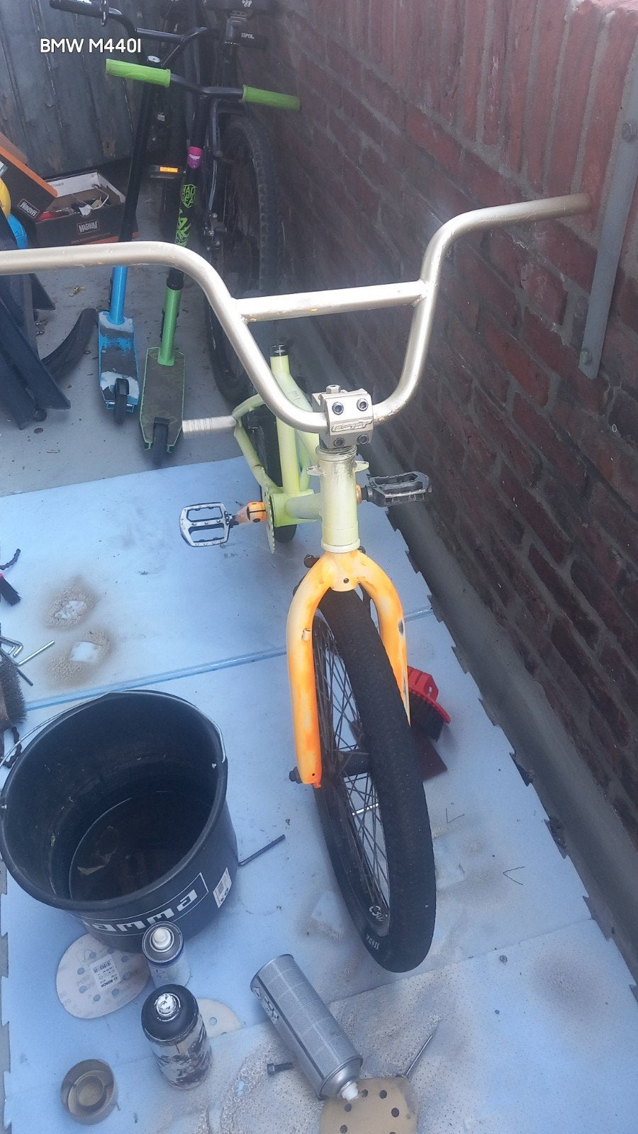 Fiets BMX, Fietsen en Brommers, Ophalen, Gebruikt, Staal, Stuur 360° draaibaar