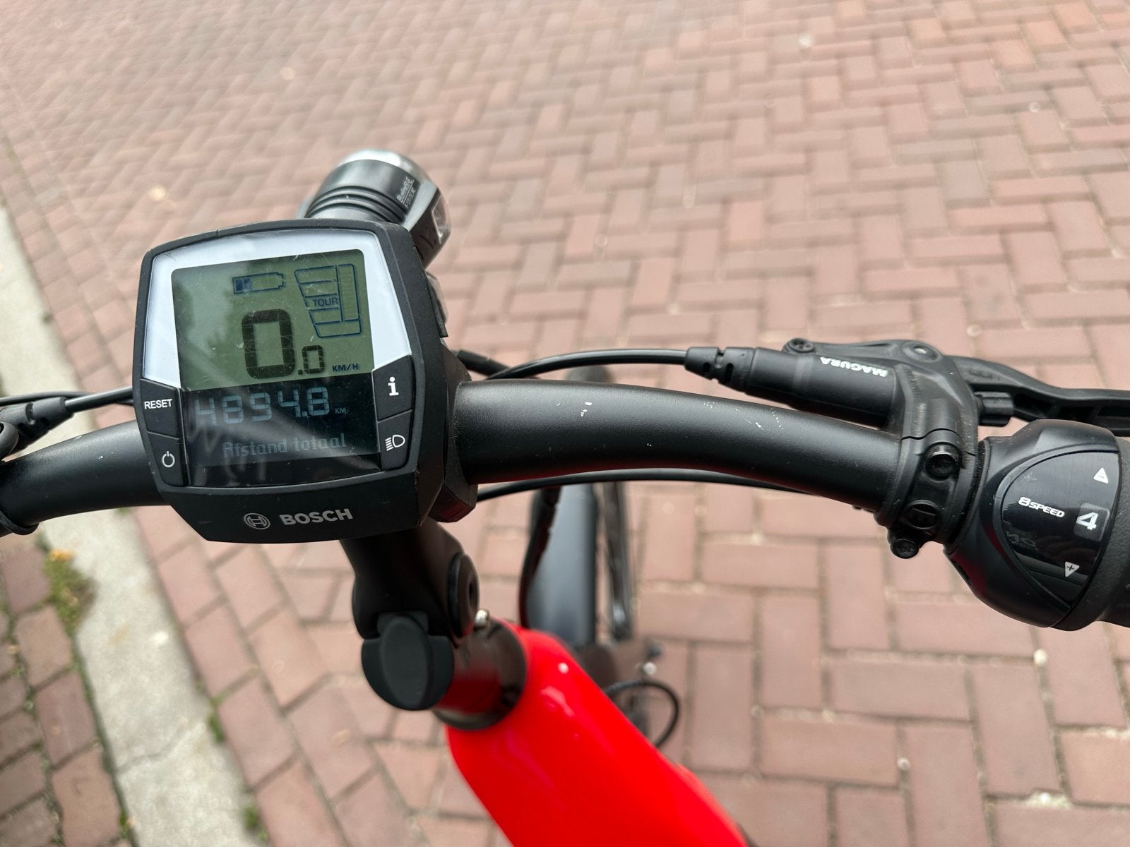 Gazelle Ultimate C8+ E-bike - 57cm, 500Wh accu, Ophalen, Gazelle, Gebruikt, Gazelle