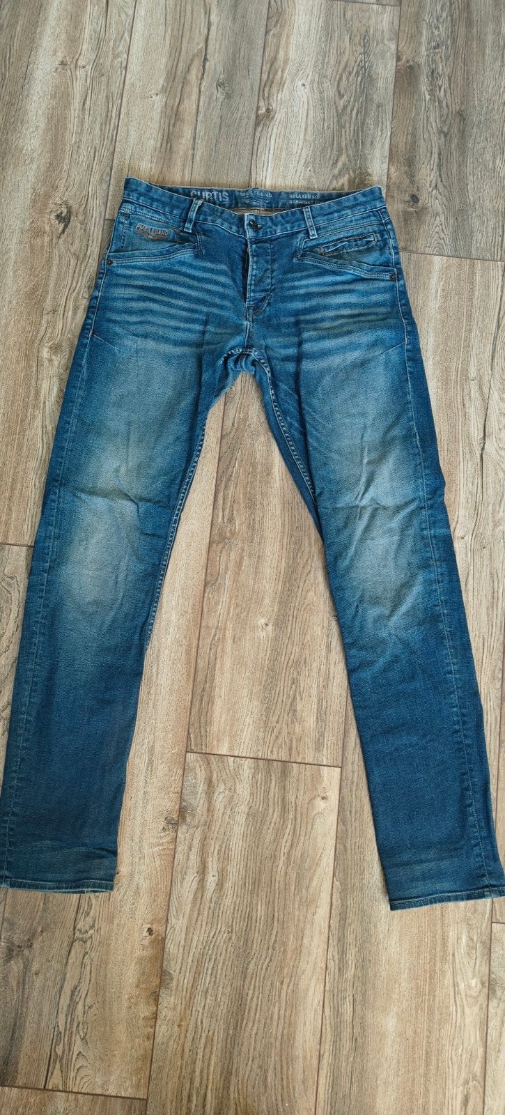 PME Legend Curtis Relaxed Fit Straight Leg Jeans W36/L38, W36 - W38 (confectie 52/54), Blauw, Ophalen of Verzenden, PME Legend