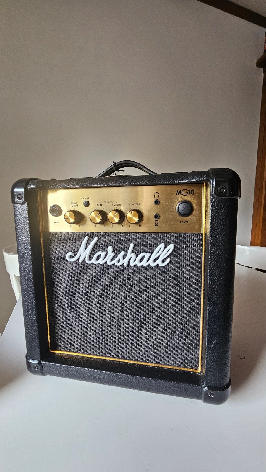 Marshall MG10CF Gitaarversterker - Zo goed als nieuw, Ophalen, Zo goed als nieuw, Gitaar, Minder dan 50 watt