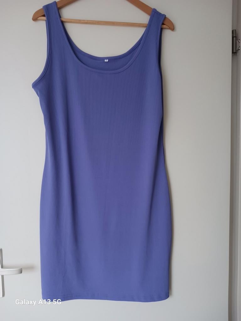 Zomerjurkje, kleur lichtpaars, Verzenden, Paars, Maat 46/48 (XL) of groter, Nieuw