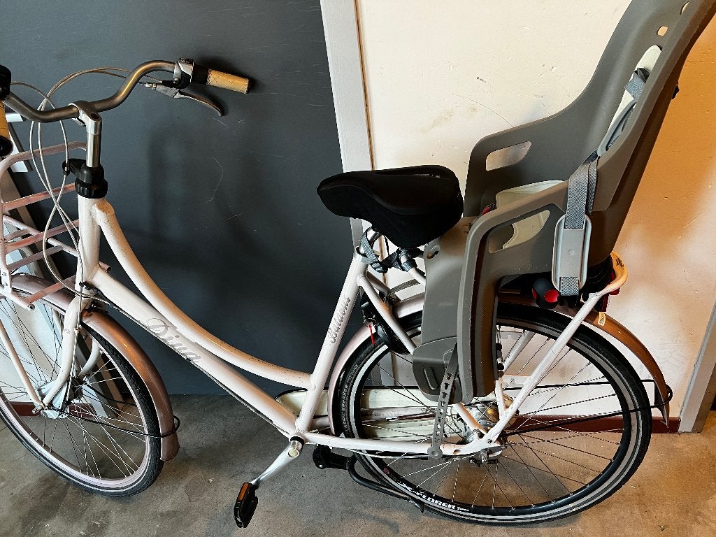 Batavus Damesfiets roze exclusief zitje, Fietsen en Brommers, Fietsen | Dames | Damesfietsen, Gebruikt, Versnellingen, Schijfrem