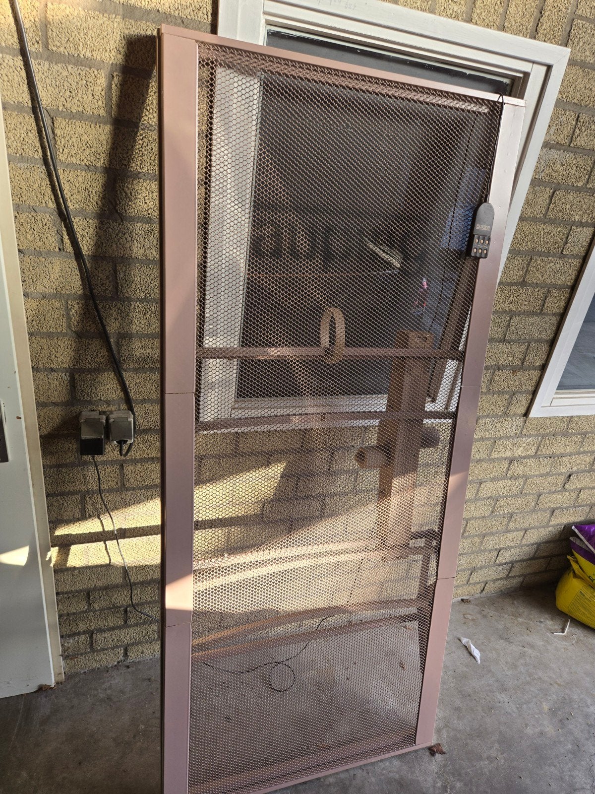 Auping bedbodem elektrisch verstelbaar, Ophalen, 90 cm, Eenpersoons, Metaal