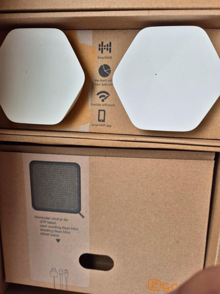 2x Nieuwe Ziggo Wifi Pod 5 voor optimaal bereik, Ophalen of Verzenden, Nieuw