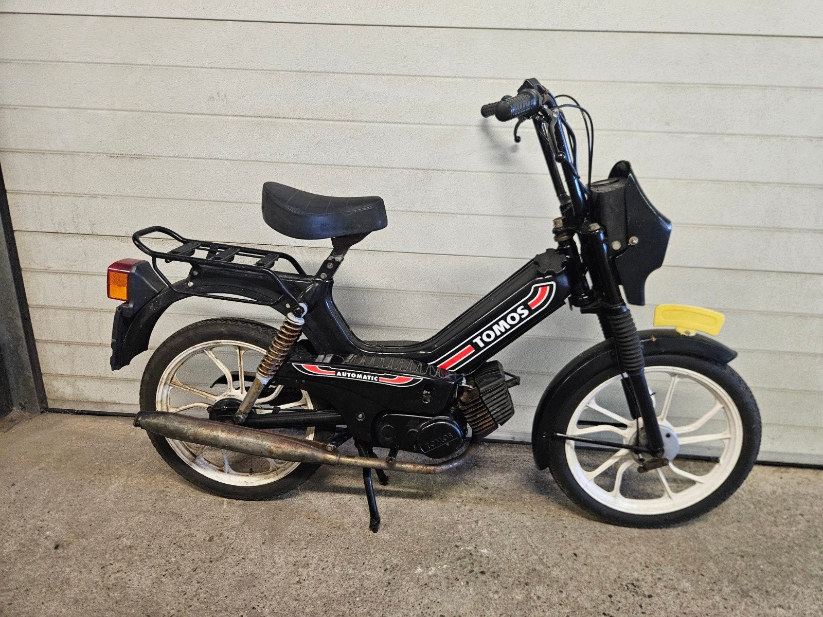 4X Tomos geel kenteken. LEES BESCHRIJVING, Ophalen, Gebruikt, Overige modellen, Maximaal 45 km/u