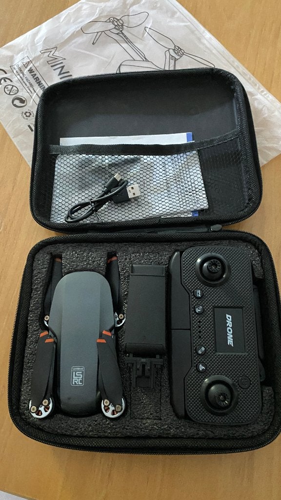 Mini S6S Drone met Camera en Afstandsbediening, Verlichting, Overige merken, Nieuw, Minder dan 100 meter