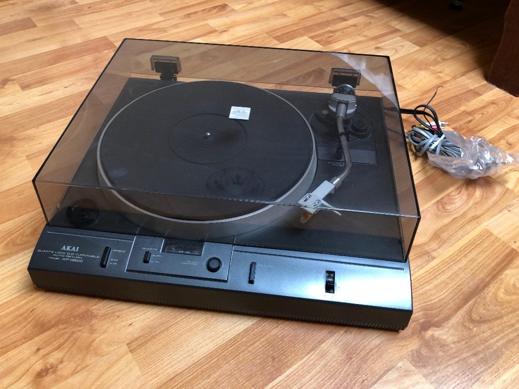 Akai AP-Q50C Quartz Lock DIrect Platenspeler, Ophalen, Gebruikt, Platenspeler, Akai
