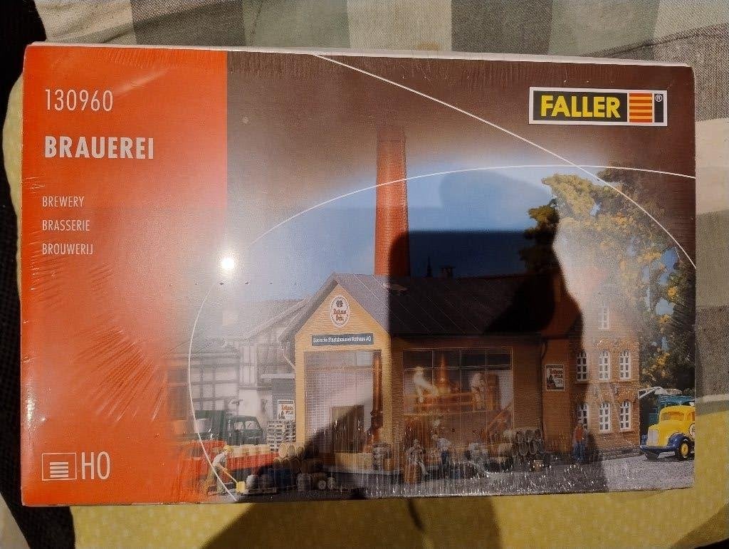 Faller 130960 – Brauerei, Overige merken, Gelijkstroom of Wisselstroom, Brug, Tunnel of Gebouw, Nieuw