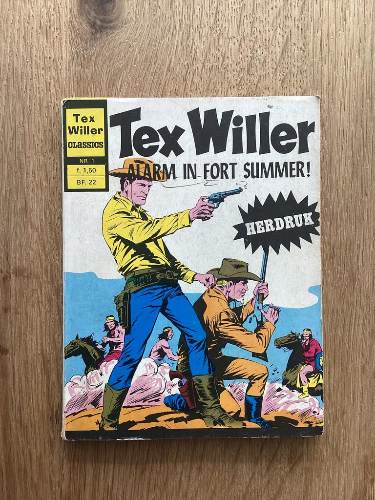 Tex Willer Classics Nr. 1: Alarm in Fort Summer (Herdruk), Eén stripboek, Ophalen of Verzenden, Gelezen