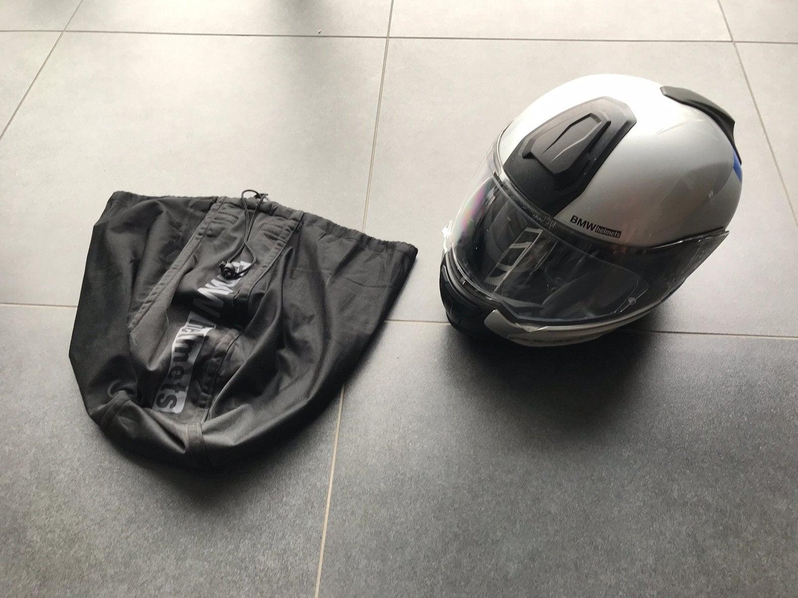 BMW Motorrad Systeemhelm - System 7 Carbon Maat 58-59, Motoren, Kleding | Motorhelmen, Overige merken, Systeemhelm, Heren, Ophalen of Verzenden