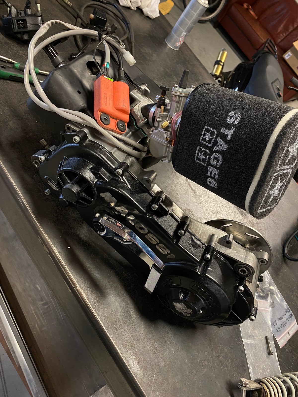 Gilera stalker DD DG 70cc blok PLUG AND PLAY‼️, Fietsen en Brommers, Brommeronderdelen | Scooters, Ophalen, Gebruikt, Blok, Piaggio