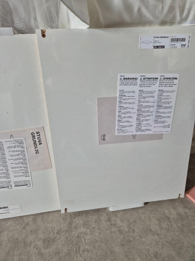2x Ikea Stuva Grundlig plank 56x45 cm Nieuw in verpakking, Ophalen, Nieuw, 50 tot 100 cm, Minder dan 100 cm