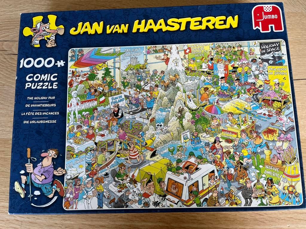 Jan van Haasteren (Vakantiebeurs), Ophalen, 500 t/m 1500 stukjes, Zo goed als nieuw