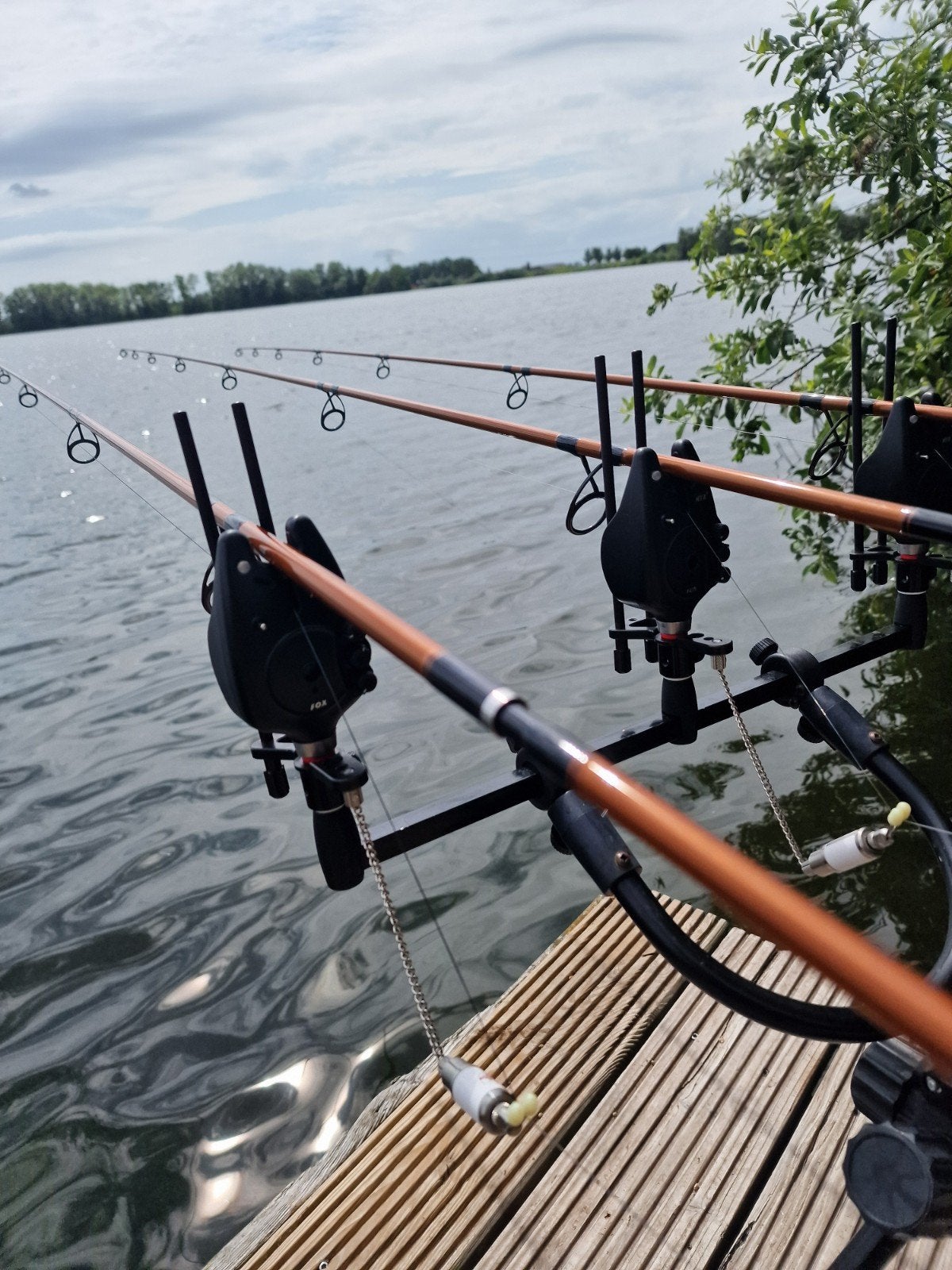 3 X BART BAKKER FLEXOR ROYAL DUTCH 12 FT 2.75 KARPERHENGELS, Watersport en Boten, Ophalen, Werphengel