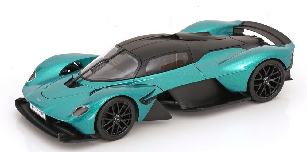 Aston Martin Valkyrie 2022 Groen /Zwart 1-18 Maisto, Maisto, Auto, Nieuw, Ophalen of Verzenden