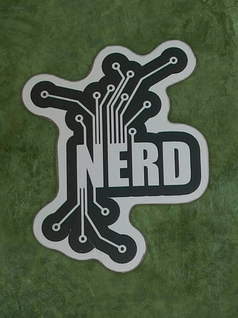 cn43 computer nerd sticker, Ophalen, Nieuw