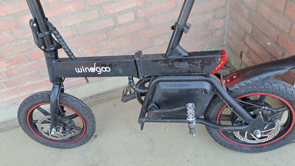 Windgoo B20 elektrische vouw fiets., Ophalen