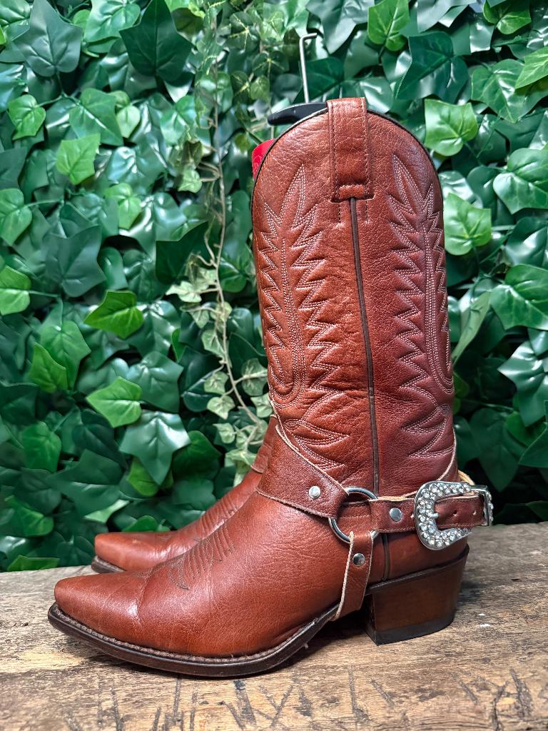 bijna Nieuwe prachtige laarzen van Sendra maat 39, Bruin, Ophalen of Verzenden, Zo goed als nieuw, Sendra