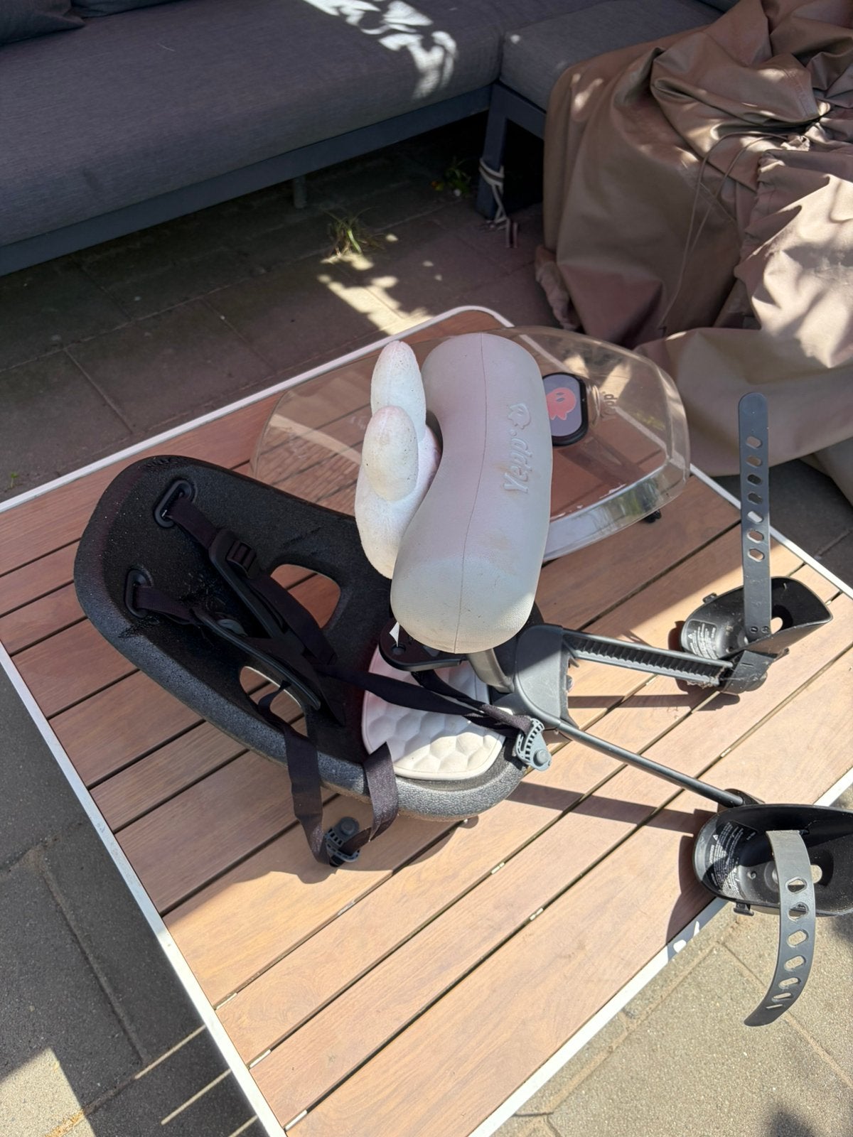 Yepp fietsstoeltje baby voor, Kinderen en Baby's, Buggy's, Ophalen, Zo goed als nieuw