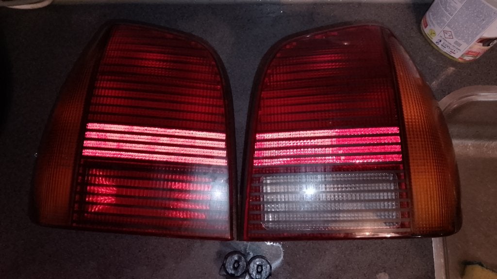 Originele Achterlichten VW Polo 6N1 (1994-1999)Complete Set!, Ophalen of Verzenden, Gebruikt, Volkswagen