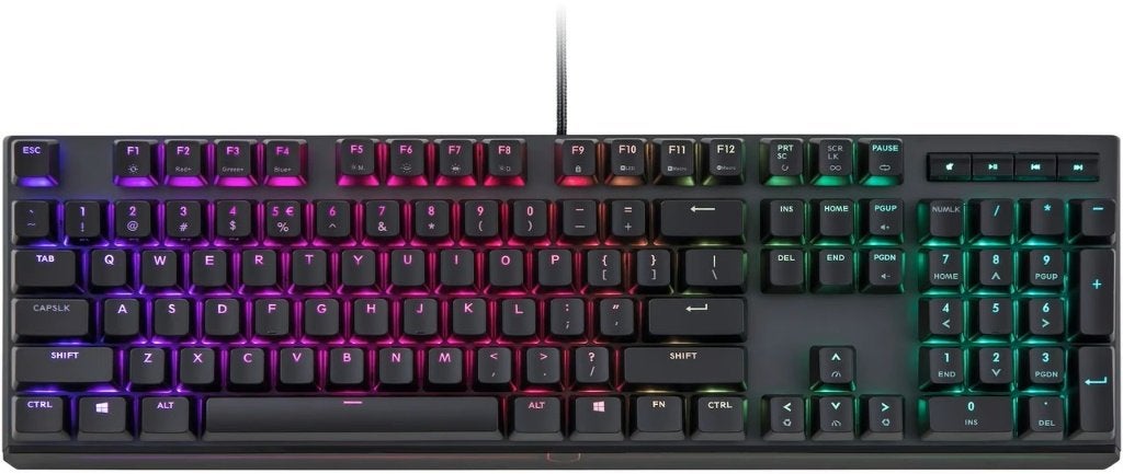 Cooler Master MasterKeys MK750 (Cherry MX Brown), Computers en Software, Toetsenborden, Ophalen, Zo goed als nieuw