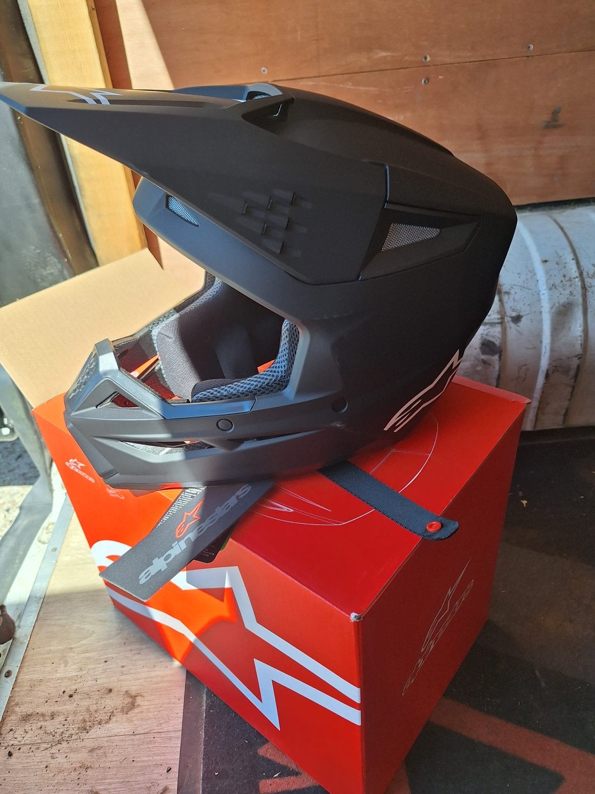 Nieuwe Alpinestars SM3 Helm - Offroad/Cross Maat M, Motoren, Overige merken, Ophalen of Verzenden, Nieuw zonder kaartje, Heren