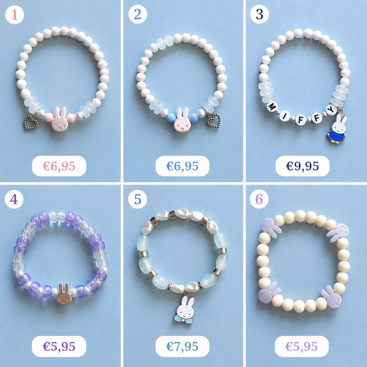 Nijntje armbandjes handgemaakt - Gloednieuw!, Ophalen, Overige materialen, Overige kleuren, Nieuw