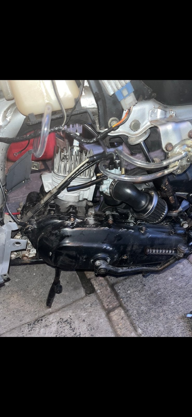 Yamaha mint 70cc blok, Fietsen en Brommers, Scooters | Yamaha, Gebruikt, Tweetakt, Ophalen