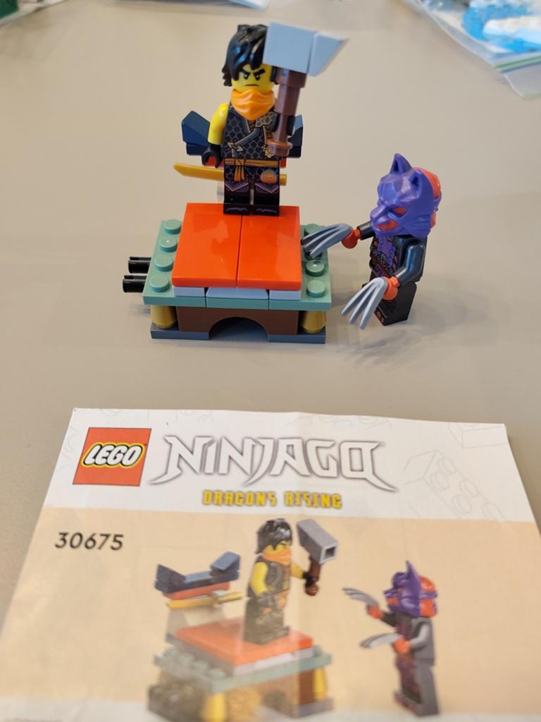 Ninjago legosetjes klein 2 sets €2,50 p/st, 2 voor € 4, Lego, Ophalen of Verzenden, Zo goed als nieuw, Compleet