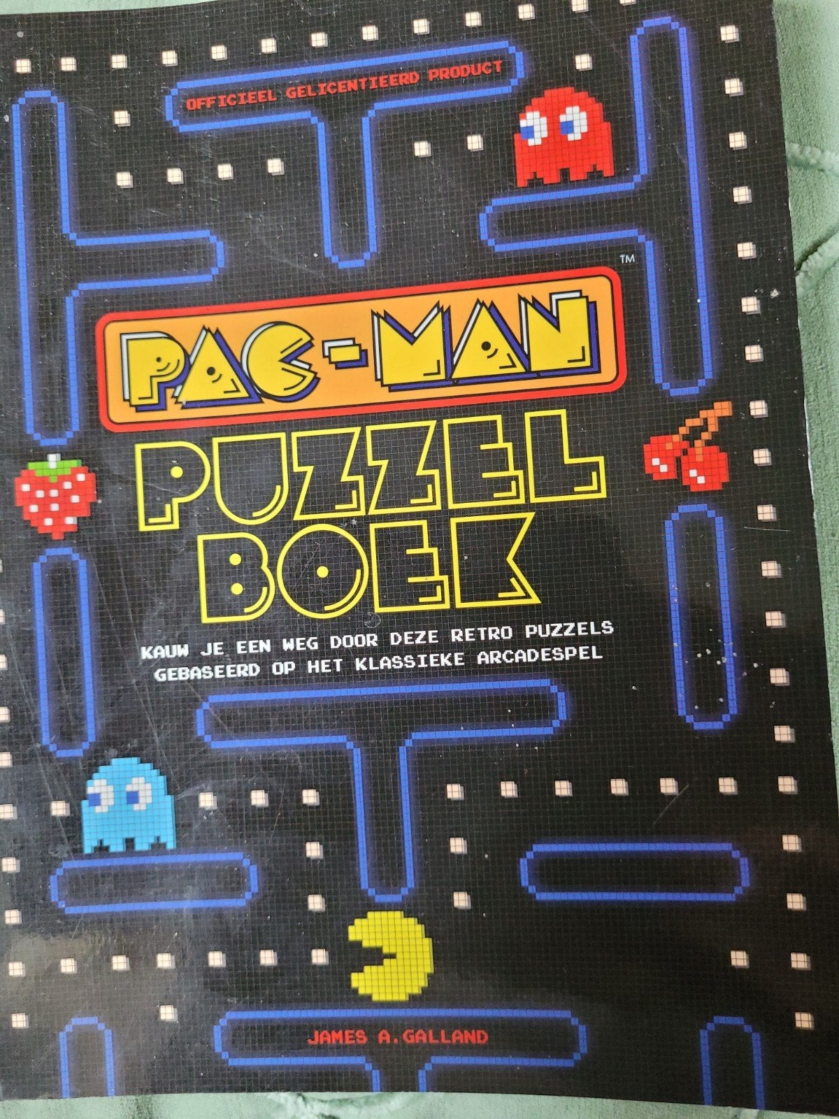 pac man puzzel boek, Ophalen of Verzenden