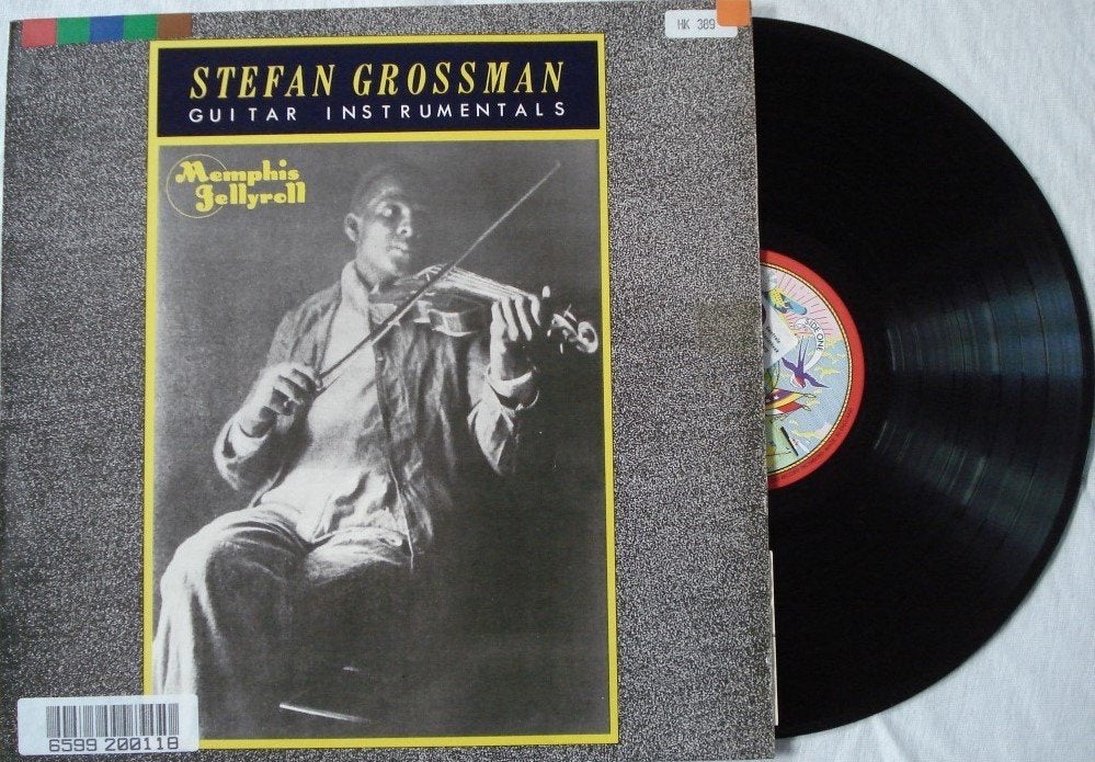 Stefan Grossman - Memphis Jellyrol, Cd's en Dvd's, LP, Gebruikt, Ophalen of Verzenden, 12 inch