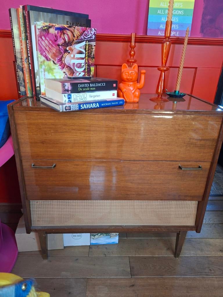 Vintage radiokastje, Ophalen of Verzenden, Gebruikt